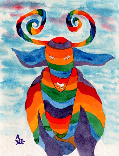 Rainbow Goat - #431